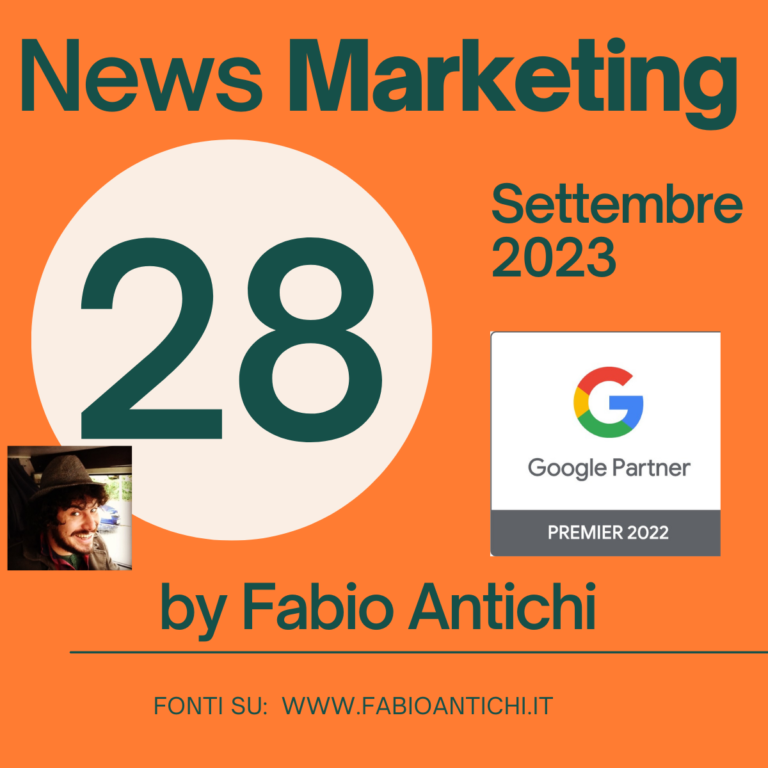 News Marketing 28 settembre