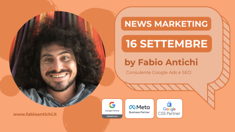 news marketing 16 settembre
